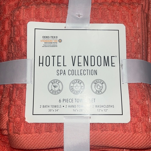 Hotel Vendome Bath Hotel Vendome Spa Collection 0 Cotton 6piece Towel Set Bath Hand